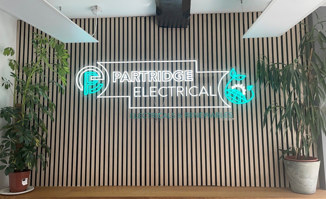 Front of the Partridge Electrical Office